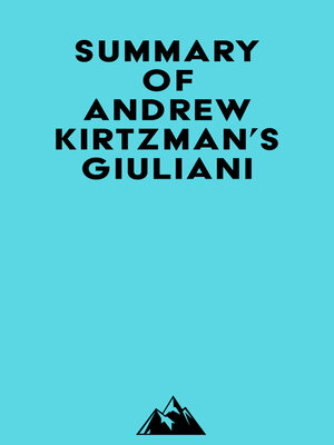 cover image of Summary of Andrew Kirtzman's Giuliani